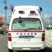 天童市の救急車