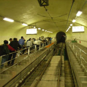 ケーブルカーへ