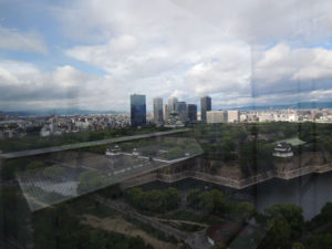 大阪城が見える：大阪歴史博物館へ行く