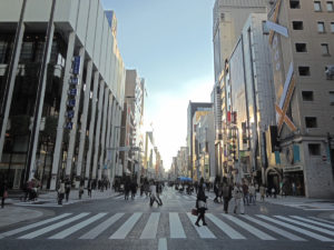 銀座の歩行者天国：東京漫歩 －2012年11月3日－