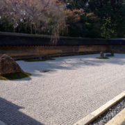 京都、龍安寺。そして、嵐山