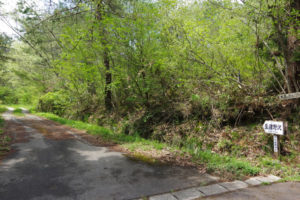 猪野沢に向かう出発点