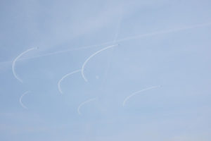 「さくら」という飛行課目（2）：山形市、東北六魂祭でのブルーインパルス