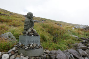 延命地蔵尊：月山に登る　2014年－姥沢コース－