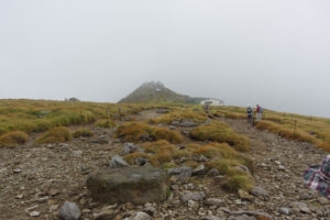 奥が月山神社：月山に登る　2014年－姥沢コース－