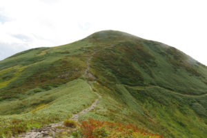 姥ヶ岳：月山に登る　2014年－姥沢コース－