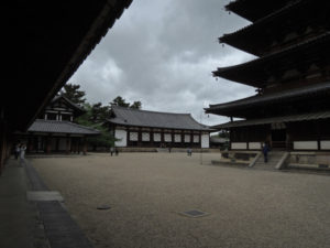奈良、法隆寺へ行く：大講堂
