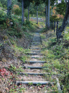 最初はこんな感じ：上山市の三吉山に登る － 2014年秋
