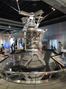 H-IIAに搭載されているエンジン：LE-7Aロケットエンジン：日本科学未来館を見学する