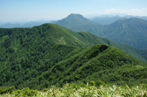 蔵王方面：天童高原から北面白山に登った － 2015年7月