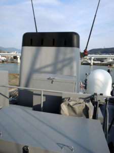 やくしまの煙突：海上自衛隊佐世保基地（倉島岸壁）を見学