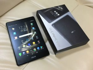 Androidタブレット（ASUS ZenPad 3 8.0［Z581KL］）を購入した。
